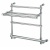 Полотенцесушитель Margaroli Sole 554-3 с полкой BOX Белый
