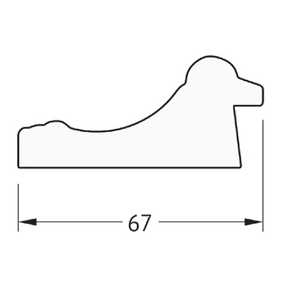 Зеркало Evoform Definite 76х56 Состаренная бронза