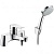 Смеситель на борт ванны Hansgrohe Metris 31422000 Хром