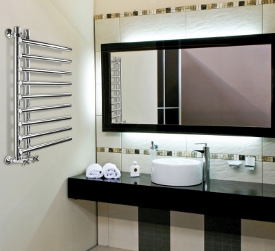 Водяной полотенцесушитель Ника Bamboo ЛБ4 60x40 Хром