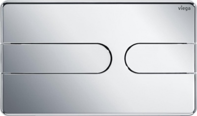 Инсталляция Viega Prevista Dry 792 862 для подвесных унитазов с бачком, с клавишей смыва Хром