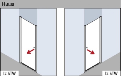 Душевая дверь Kermi Ibiza 2000 I2 STW 100181AK STW