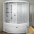 Душевой бокс Radomir Вирсавия 170x125 R 1-04-1-2-0-0671 профиль Белый стекло матовое