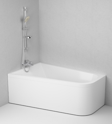 Акриловая ванна AM.PM Spirit 160x100 L без гидромассажа