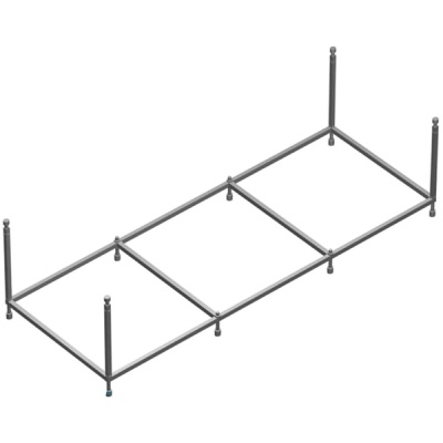 Монтажный набор к акриловой ванне Hall Angular 150х100 ZRU9302868