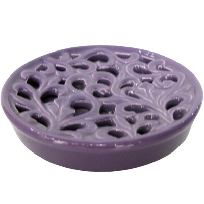 Мыльница настольная Fixsen Livy A213-P1-4 Фиолетовый