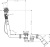 Слив-перелив Hansgrohe Exafill S 58115180 Хром
