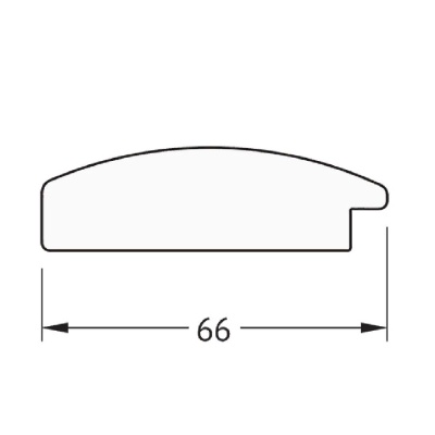 Зеркало Evoform Exclusive 152х62 Орех