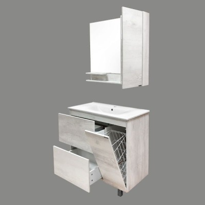 Тумба с раковиной Comforty Верона 90 4137059 Дуб белый