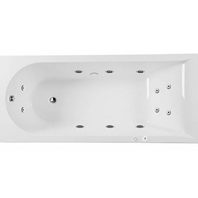 Акриловая ванна AM.PM Inspire Evo Plus 170x75 с гидромассажем