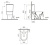 Унитаз компакт Vitra Zentrum Rim-Ex 9824B003-7206 с бачком и сиденьем
