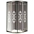 Душевой уголок Cezares Giubileo R2 100x100 GIUBILEO-R-2-100-SCORREVOLE-CP-Br профиль Бронза стекло прозрачное с матовым рисунком