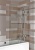 Шторка на ванну Riho Scandic M109V 100 GX0607202 R профиль Хром стекло прозрачное