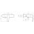Смеситель для душа Jacob Delafon Symbol E71682-CP Хром