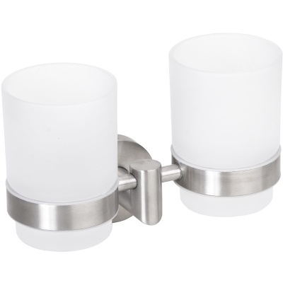 Стакан для зубных щеток Bemeta Neo 104210025 двойной Белый Стакан для зубных щеток Bemeta Neo 104210025 двойной Белый
