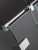 Душевая дверь в нишу Radaway Euphoria DWJ 110x200 профиль хром, стекло прозрачное, крепления слева