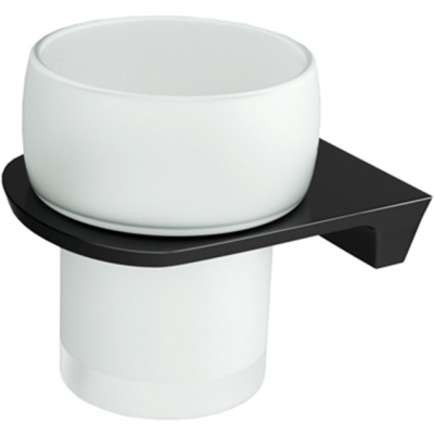 Стакан WasserKRAFT Glan K-5128 Черный глянцевый