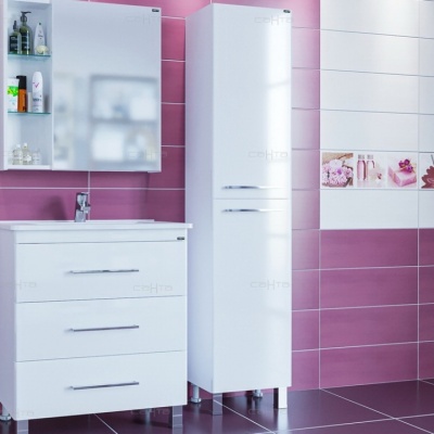 Шкаф пенал СанТа Вегас 40 526006 Белый