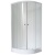 Душевой уголок Royal Bath HK 90х90 RB90HK-C с поддоном профиль Белый стекло матовое