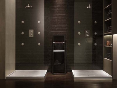 Керамический поддон для душа Hatria Leaf 90x90 Белый с антискользящим покрытием