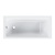 Комплект акриловой ванны со шторкой и душевой системой AM.PM Gem 150x70 W90ASET-150D8 без гидромассажа