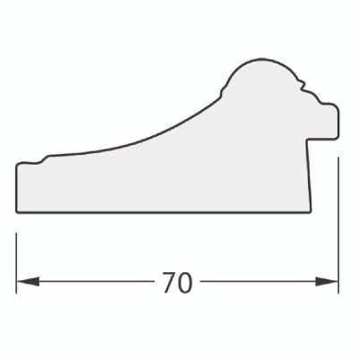 Зеркало Evoform Exclusive 73х53 Состаренное серебро с плетением