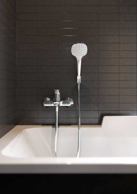 Душевой гарнитур Hansgrohe Croma Select E 26424400 Хром Белый