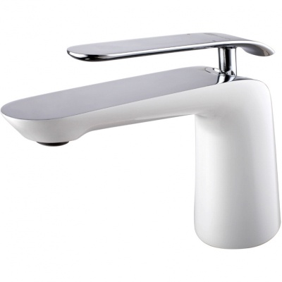 Смеситель для раковины Lemark Melange LM4906CW Хром Белый