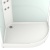 Душевая кабина Domani-Spa Delight 128 L 120x80 DS01D128LLWM10 с гидромассажем профиль Белый задние стенки Белые
