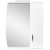 Зеркало со шкафом Orange Софи 60 с подсветкой Белое