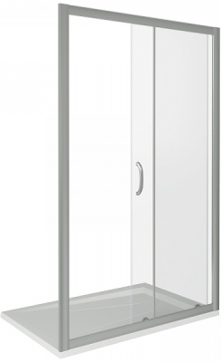 Душевая дверь в нишу Good Door Infinity WTW-160-C-CH 160 профиль Хром стекло прозрачное