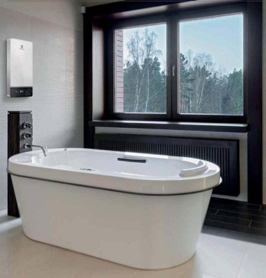 Водонагреватель проточный Electrolux NPX 12-18 Sensomatic Pro Белый Черный