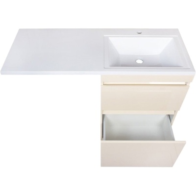 Тумба под раковину Style Line Даллас 120 Люкс Plus Белая