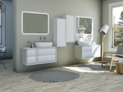 Bellagio Раковина 104, чаша справа 50214 Bianco opaco