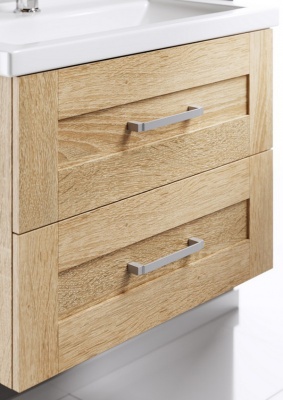 Тумба под раковину Aqwella Фостер 70 FOS01072DS подвесная Дуб сонома