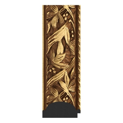 Зеркало Evoform Exclusive-G 133х79 Византия золото