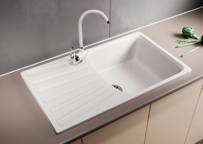 Кухонная мойка Mixline ML-GM19-331 525156 Белая