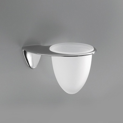 Стакан для зубных щеток Colombo Design Khala B1802.000 Белый, Хром