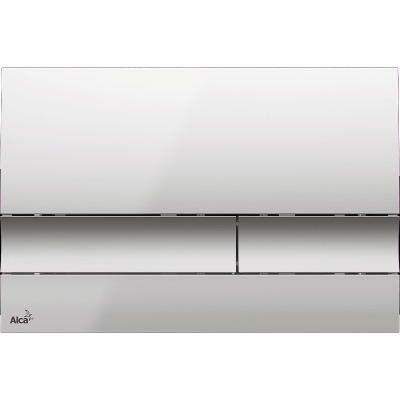 Клавиша смыва Alcaplast Basic M1722 Матовый хром