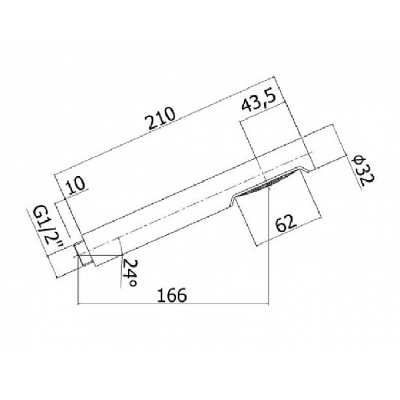Ручной душ Paffoni Birillo ZDOC032CR Хром