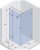 Душевой уголок Riho Scandic Mistral M203 80x80 GX0004201 L профиль Хром стекло прозрачное