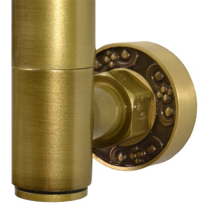 Полотенцесушитель водяной Bronze de Luxe Декор Бронза 600x400 6 перекладин