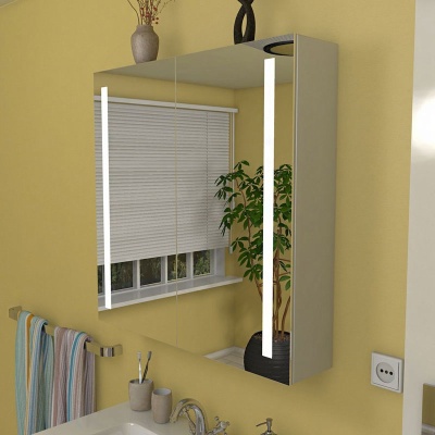 Зеркальный шкаф Какса-А Практик 65 004379 Белый