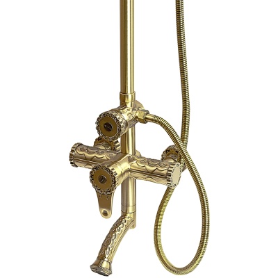 Душевая система Milacio Villena MC.103.BR Бронза