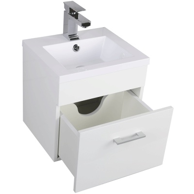 Комплект мебели для ванной Aquanet Нота 40 231063 подвесной Белый