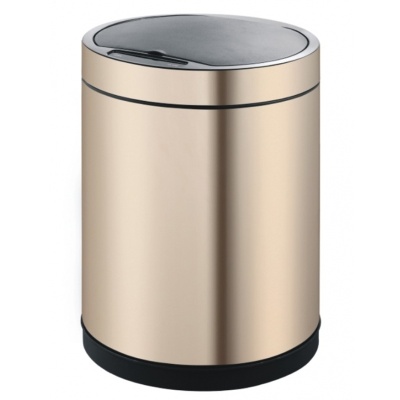 Ведро для мусора WeltWasser Mare CG 9L сенсорное 10000000882 Шампань Золото