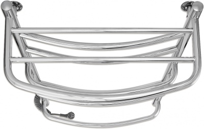 Электрический полотенцесушитель Laris Евромикс П8 80х50 L 73207387 с полкой Хром