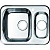 Кухонная мойка Iddis Strit STR60PZi77 Хром