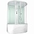 Душевая кабина Domani-Spa Neat High 150x80 DS01N158HWCl00 профиль Белый задние стенки Белые