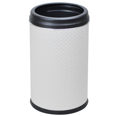 Ведро для мусора Cameya Punto 08PW-B открытое Белое